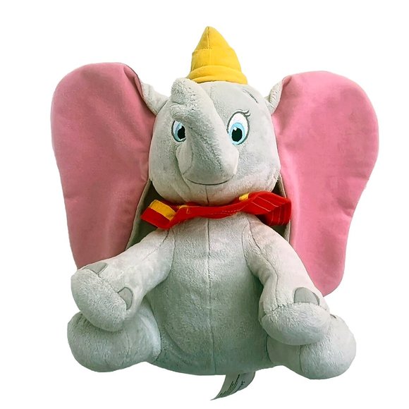 Disney Dumbo the Flying Elephant Stuffed Plush Toy, Stuffed Animals for Kids - Picture 3 of 5